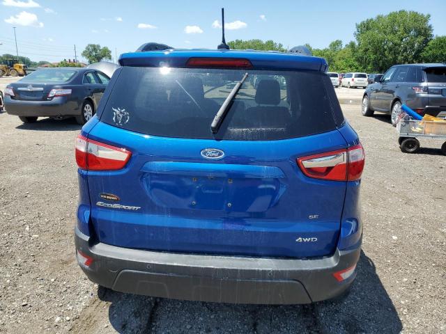 MAJ6P1UL9JC174879 - 2018 FORD ECOSPORT SE Azul foto 6