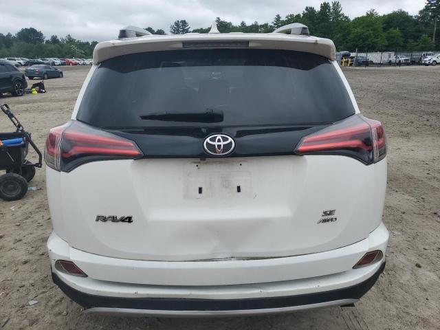 JTMJFREVXGD187472 - 2016 TOYOTA RAV4 SE WHITE photo 6