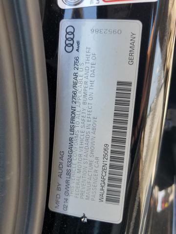 WAUHGAFC2EN125059 - 2014 AUDI A6 PRESTIGE Siyah fotoğraf 13