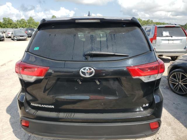 5TDZZRFHXKS311692 - 2019 TOYOTA HIGHLANDER LE BLACK photo 6