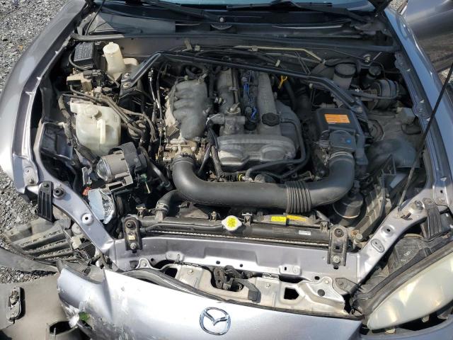 JM1NB353630305320 - 2003 MAZDA MX-5 MIATA BASE BLUE photo 11