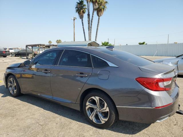 1HGCV1F50JA070540 - 2018 HONDA ACCORD EXL GRAY photo 2