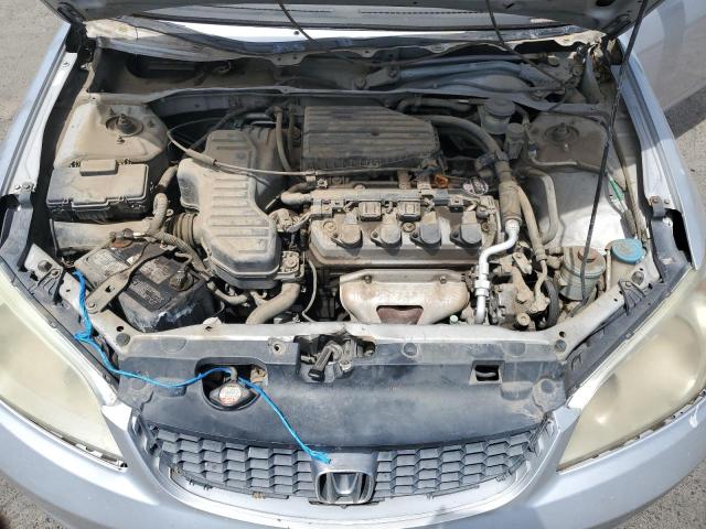 1HGEM21185L043733 - 2005 HONDA CIVIC DX VP SILVER photo 11