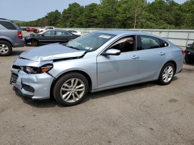 1G1ZE5ST0HF190168 - 2017 CHEVROLET MALIBU LT SILVER photo 1