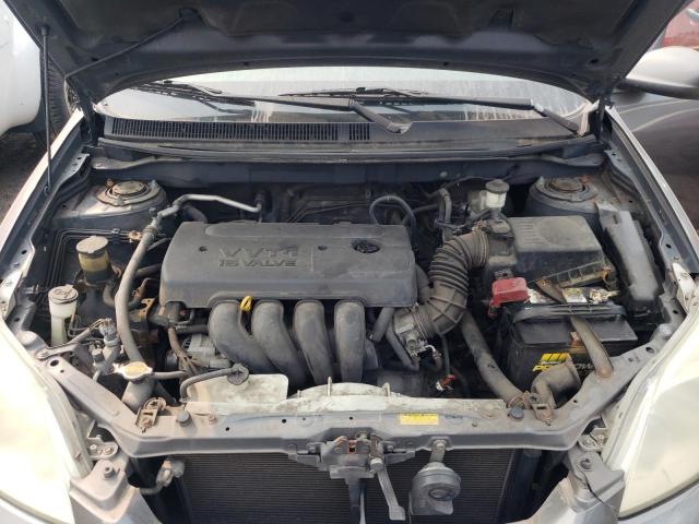 2T1KR32E06C583208 - 2006 TOYOTA COROLLA MA XR GRAY photo 11