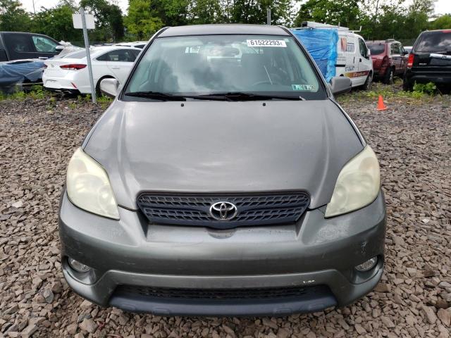 2T1KR32E06C583208 - 2006 TOYOTA COROLLA MA XR GRAY photo 5