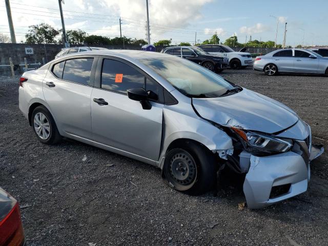 3N1CN8DVXML908616 - 2021 NISSAN VERSA S SILVER photo 4