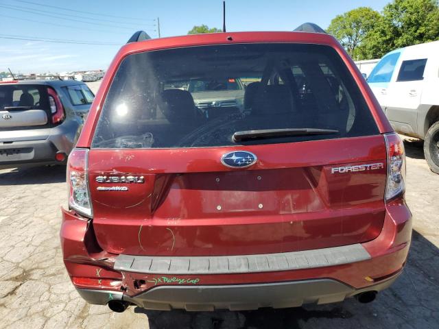 JF2SHBFCXBH768511 - 2011 SUBARU FORESTER LIMITED RED photo 6