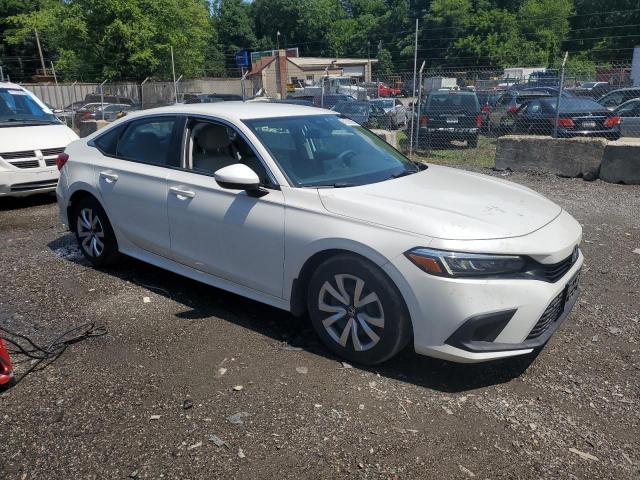 2HGFE2F26PH569510 - 2023 HONDA CIVIC LX WHITE photo 4