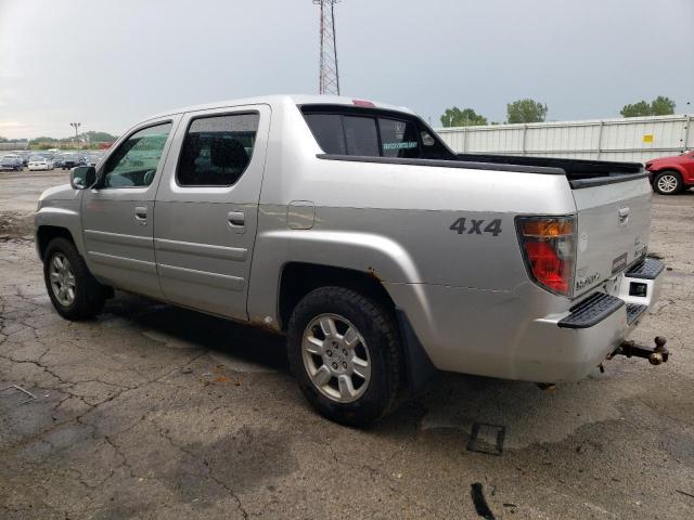 2HJYK16546H516528 - 2006 HONDA RIDGELINE RTL SILVER photo 2