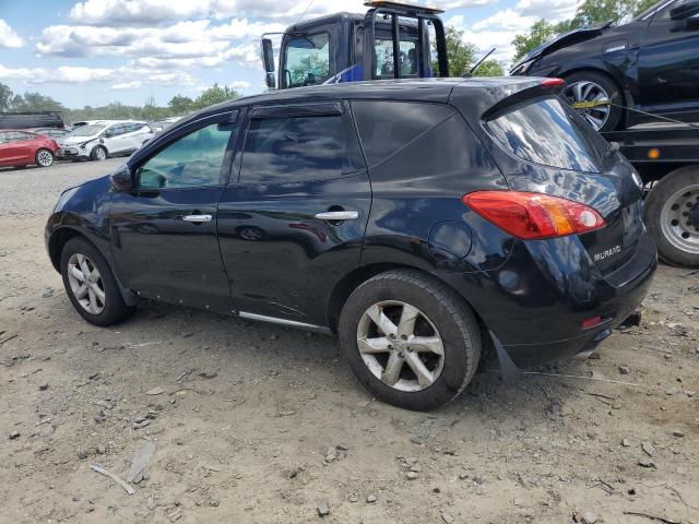 JN8AZ18W69W206236 - 2009 NISSAN MURANO S BLACK photo 2