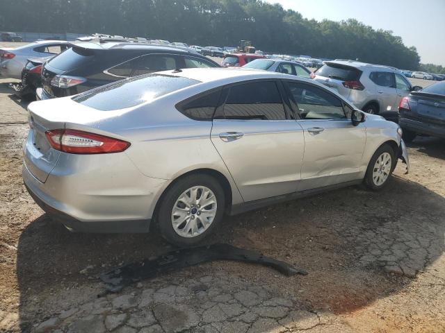 3FA6P0G7XDR195478 - 2013 FORD FUSION S SILVER photo 3