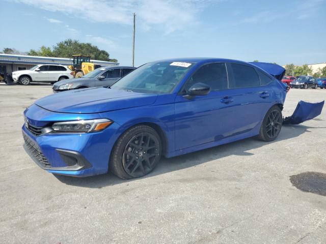 2HGFE2F57NH553470 - 2022 HONDA CIVIC SPORT 蓝色 照片 1