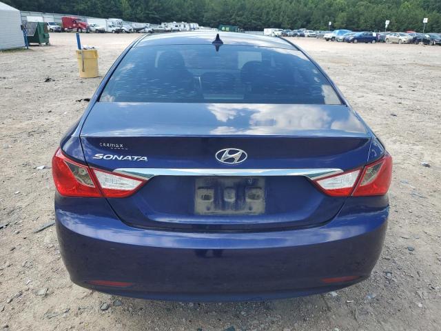 5NPEB4AC4CH313348 - 2012 HYUNDAI SONATA GLS BLUE photo 6