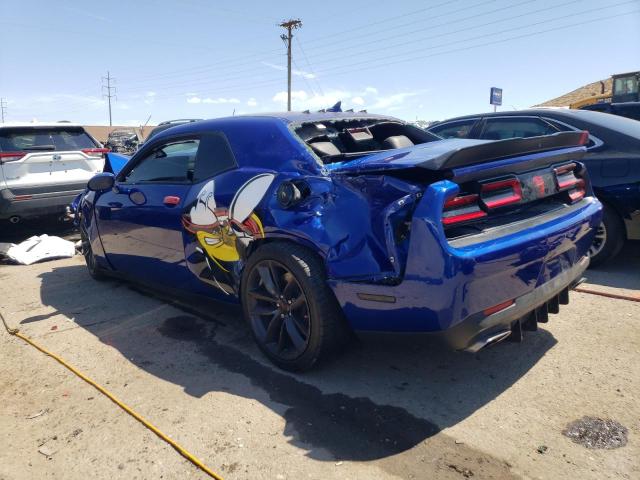 2C3CDZFJXKH541503 - 2019 DODGE CHALLENGER R/T SCAT PACK BLUE photo 2