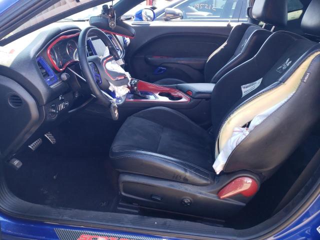 2C3CDZFJXKH541503 - 2019 DODGE CHALLENGER R/T SCAT PACK BLUE photo 7