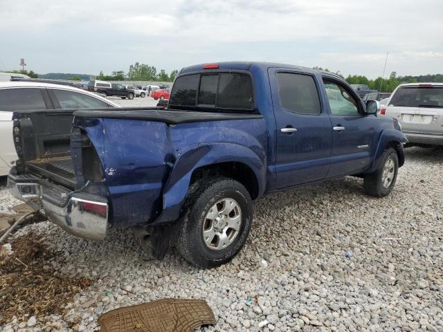 5TELU42N27Z378848 - 2007 TOYOTA TACOMA DOUBLE CAB BLUE photo 3