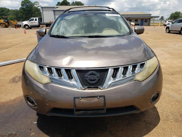 JN8AZ18U39W023603 - 2009 NISSAN MURANO S BROWN photo 5