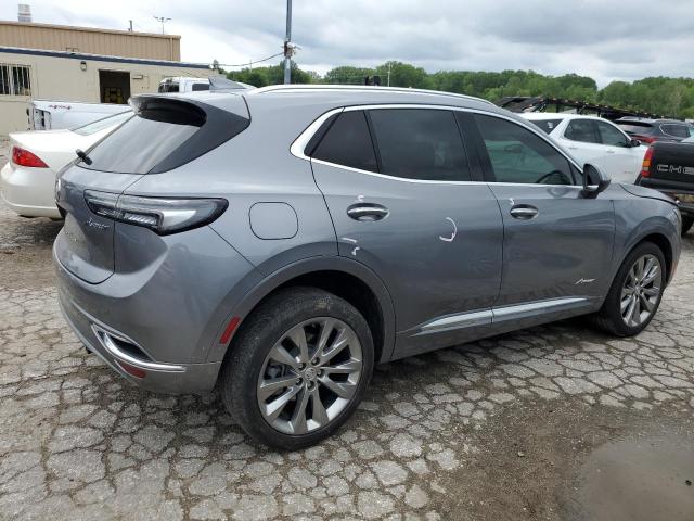 LRBFZRR46ND126761 - 2022 BUICK ENVISION AVENIR SILVER photo 3