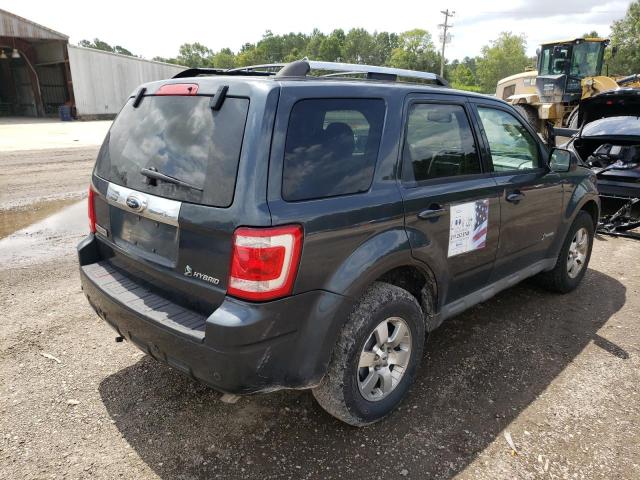 1FMCU59389KC11892 - 2009 FORD ESCAPE HYBRID CHARCOAL photo 4