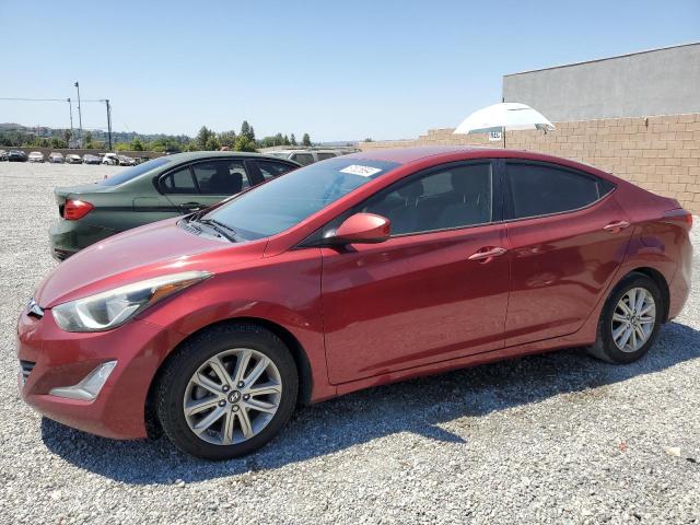 5NPDH4AE5FH585200 - 2015 HYUNDAI ELANTRA SE RED photo 1