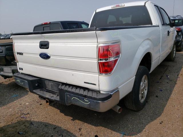 1FTFX1EF6EFC45690 - 2014 FORD F150 SUPER CAB WHITE photo 3