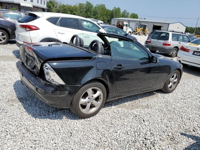 WDBKK65F62F244348 - 2002 MERCEDES-BENZ SLK 320 BLACK photo 3