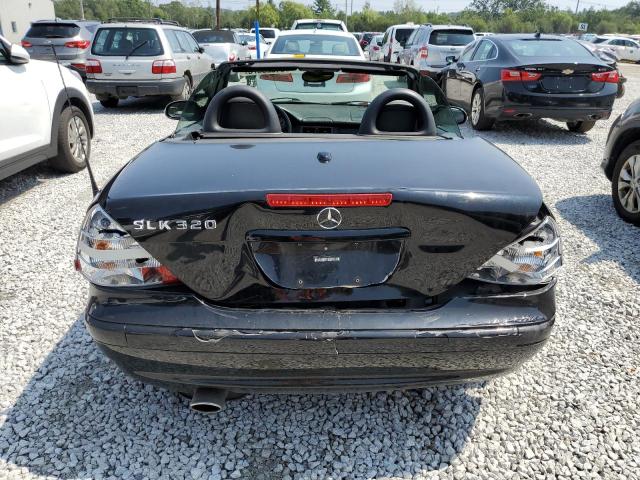 WDBKK65F62F244348 - 2002 MERCEDES-BENZ SLK 320 BLACK photo 6