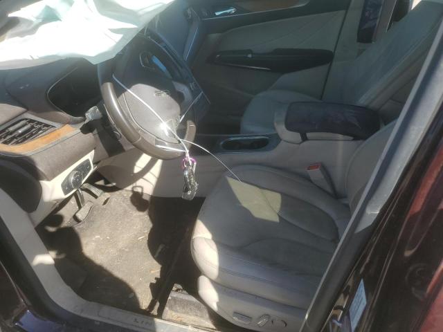 5LMCJ2D99HUL40663 - 2017 LINCOLN MKC SELECT برغندي صورة 7
