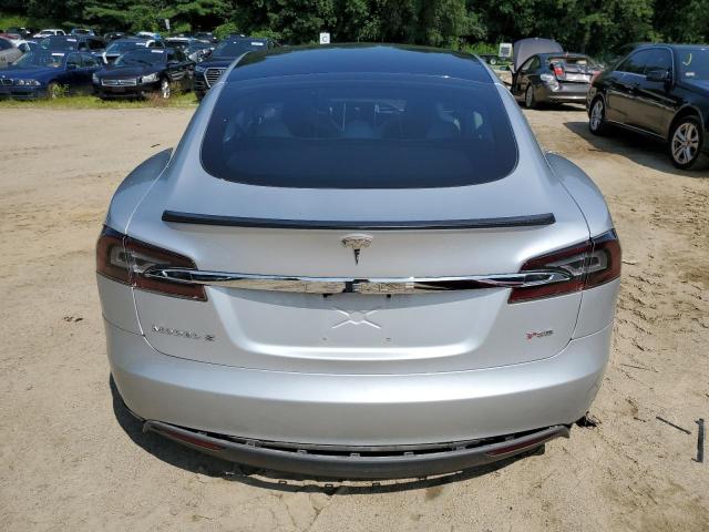5YJSA1CP8DFP16172 - 2013 TESLA MODEL S Сріблястий фото 6