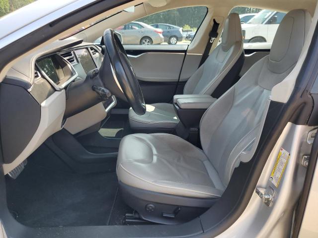 5YJSA1CP8DFP16172 - 2013 TESLA MODEL S Сріблястий фото 7