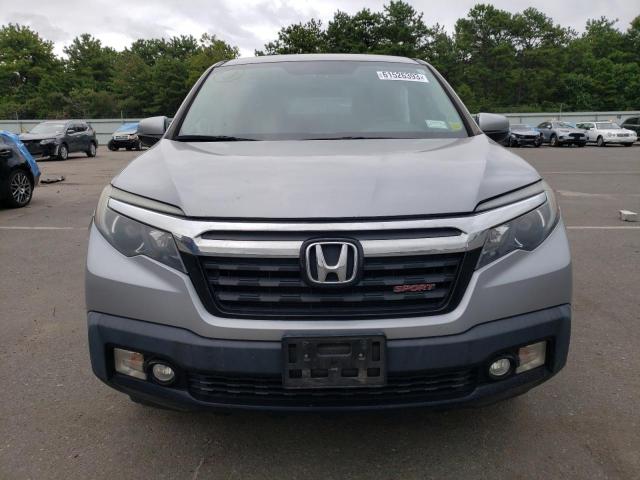 5FPYK3F12JB004124 - 2018 HONDA RIDGELINE SPORT SILVER photo 5