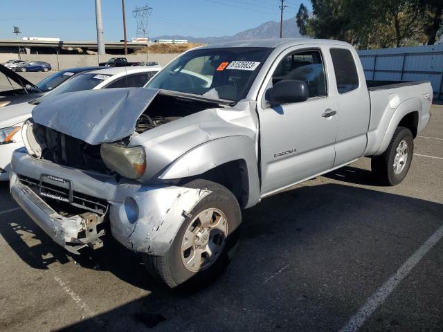 5TETU62NX5Z142246 - 2005 TOYOTA TACOMA PRERUNNER ACCESS CAB SILVER photo 1