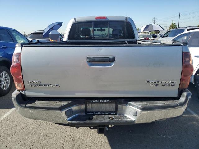 5TETU62NX5Z142246 - 2005 TOYOTA TACOMA PRERUNNER ACCESS CAB SILVER photo 6