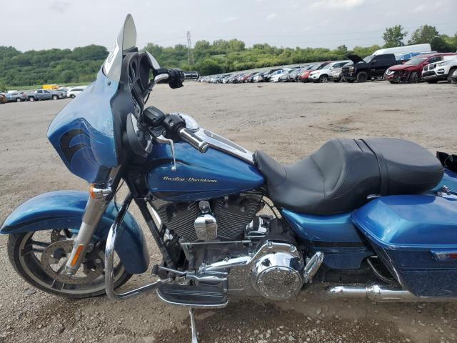 1HD1KBM19EB684179 - 2014 HARLEY-DAVIDSON FLHX STREET GLIDE BLUE photo 5