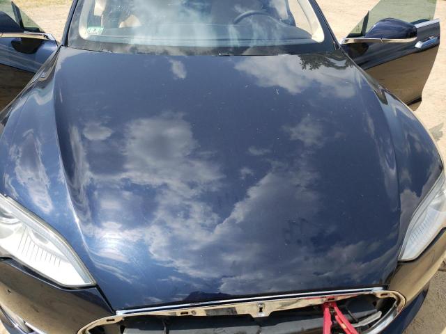 5YJSA1H1XEFP43797 - 2014 TESLA MODEL S Կապույտ լուսանկար 11