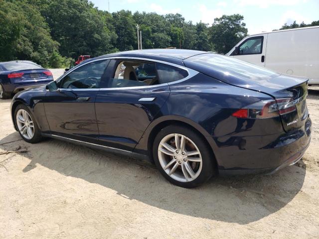 5YJSA1H1XEFP43797 - 2014 TESLA MODEL S Կապույտ լուսանկար 2