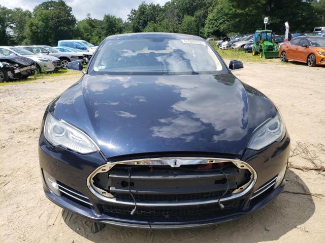 5YJSA1H1XEFP43797 - 2014 TESLA MODEL S Կապույտ լուսանկար 5