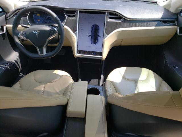 5YJSA1H1XEFP43797 - 2014 TESLA MODEL S Կապույտ լուսանկար 8
