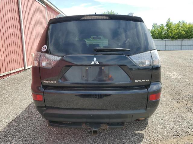 JA4LT21W68Z603362 - 2008 MITSUBISHI OUTLANDER ES BLACK photo 6