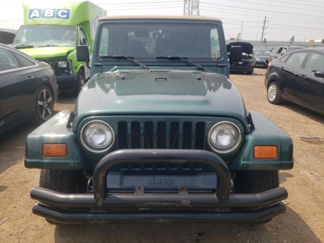 1J4FY49S1XP454753 - 1999 JEEP WRANGLER / SAHARA GREEN photo 5