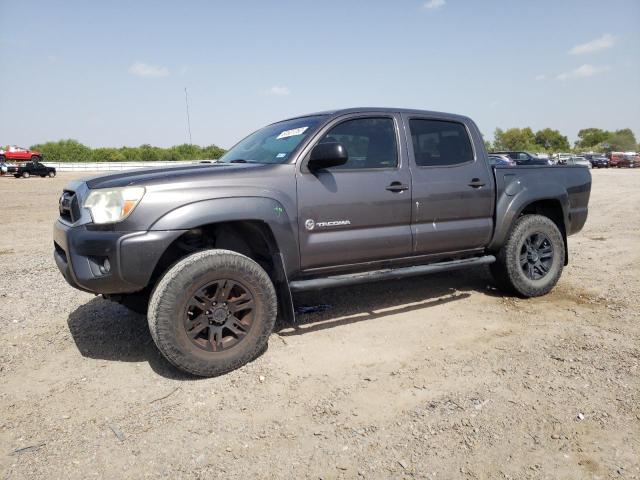 5TFJU4GN1FX069765 - 2015 TOYOTA TACOMA DOUBLE CAB PRERUNNER GRAY photo 1