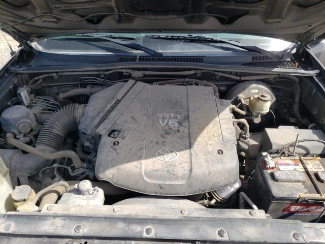 5TFJU4GN1FX069765 - 2015 TOYOTA TACOMA DOUBLE CAB PRERUNNER GRAY photo 11