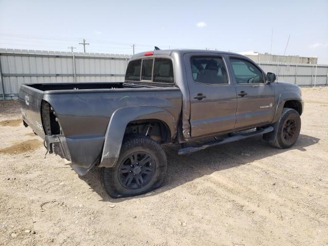 5TFJU4GN1FX069765 - 2015 TOYOTA TACOMA DOUBLE CAB PRERUNNER GRAY photo 3