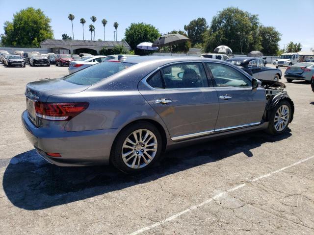 JTHGL1EF8E5052302 - 2014 LEXUS LS 460L GRAY photo 3