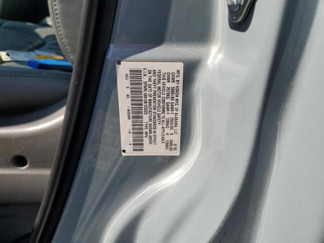 5FNRL18913B123223 - 2003 HONDA ODYSSEY EXL BLUE photo 13