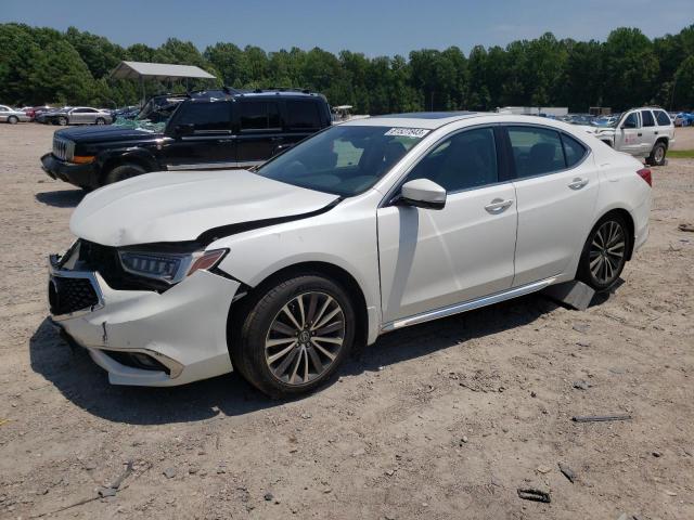 19UUB2F74JA008563 - 2018 ACURA TLX ADVANCE WHITE photo 1