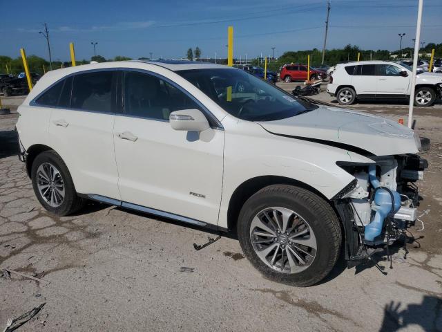 5J8TB4H73JL013262 - 2018 ACURA RDX ADVANCE WHITE photo 4