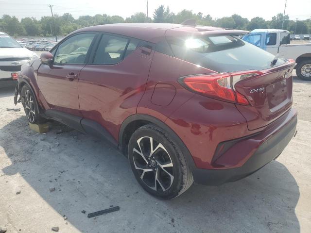 JTNKHMBX5K1059315 - 2019 TOYOTA C-HR XLE BURGUNDY photo 2