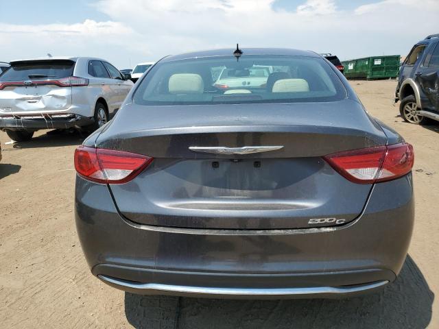 1C3CCCCB3FN573624 - 2015 CHRYSLER 200 C GRAY photo 6